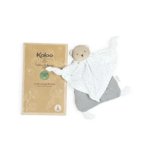 LeT Les enfants Terribles Doudou ourson gris - Coton Bio