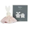 LeT Les enfants Terribles Doudou rond lapinou rose