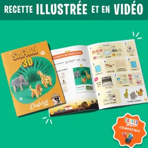 LET83700 Emporte pièces Safari 3D - Chefclub