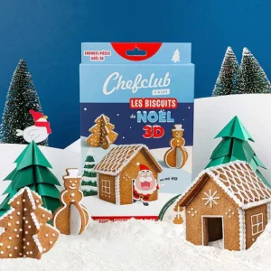 LET83700 Emporte-Pièces les biscuits de Noël 3D - Chefclub