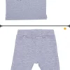 LET83700 Ensemble sweat-shirt & Legpants gris chiné