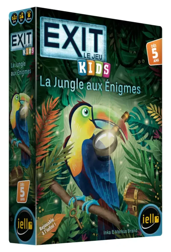 Enfant LET83700 Exit kids - la jungle aux énigmes