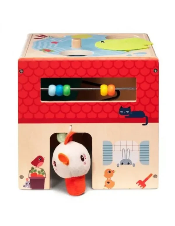 LET83700 Ferme cube d'activités en bois