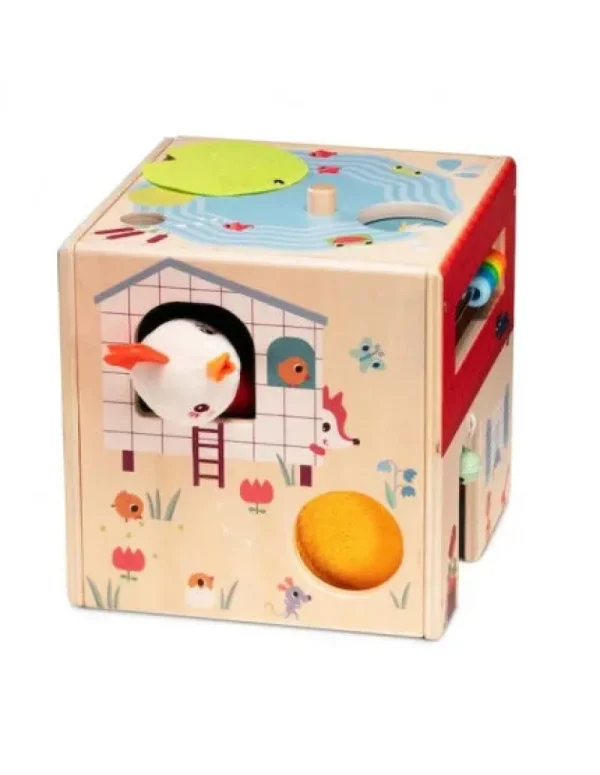 LET83700 Ferme cube d'activités en bois