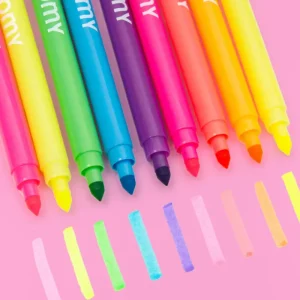 LET83700 Feutres fluo feu - Omy
