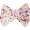 LET83700 Grande barrette anti-glisse double gaze liberty