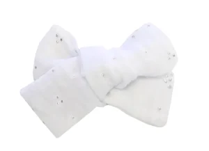 LET83700 Grande barrette anti-glisse double gaze liberty