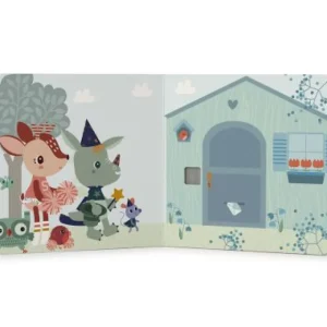 LeT Les enfants Terribles Happy Forest -Livre Tactile et sonore - Lilliputiens
