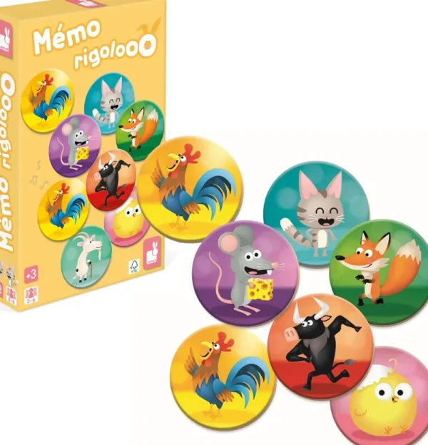 Enfant LeT Les enfants Terribles jeu de mémoire - Mémo rigolo