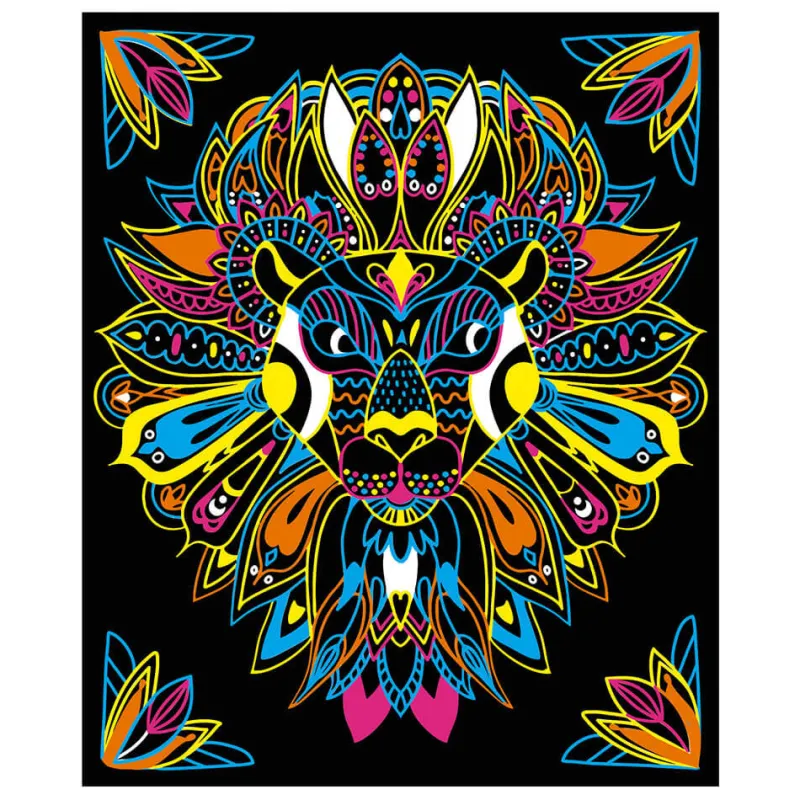 kit_cratif__coloriages__f_3.webp LeT Les enfants Terribles Kit créatif - Coloriages + feutres fluo animaux