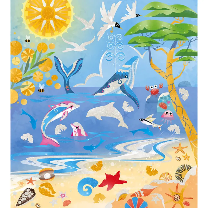 kit_cratif__peinture_nacr_3.webp LeT Les enfants Terribles Kit créatif - Peinture nacrée avec pochoir 4 saisons