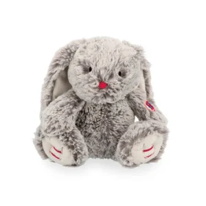 LeT Les enfants Terribles LAPIN PELUCHE GRIS PRESTIGE LEO - 24 CM - Kaloo