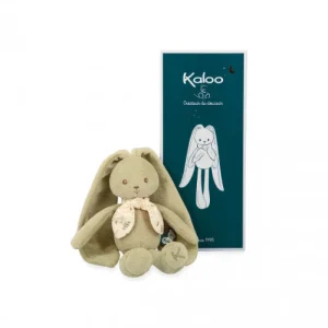 LeT Les enfants Terribles Lapinoo - PANTIN LAPIN VERT - 25 CM - Kaloo
