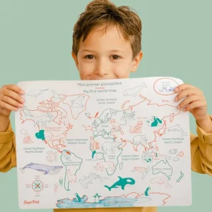 LET83700 Learn & Play - Mon premier planisphère - SuperPetit