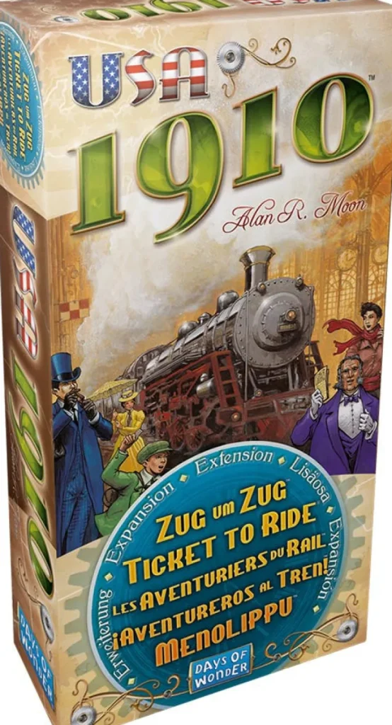 LET83700 Les aventuriers du Rail : 1910