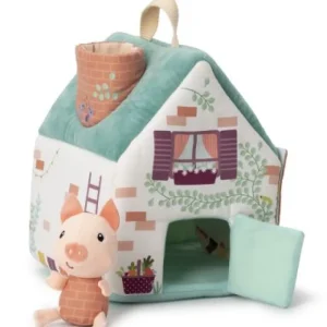 LET83700 Les maisons du Loup et des 3 petits cochons