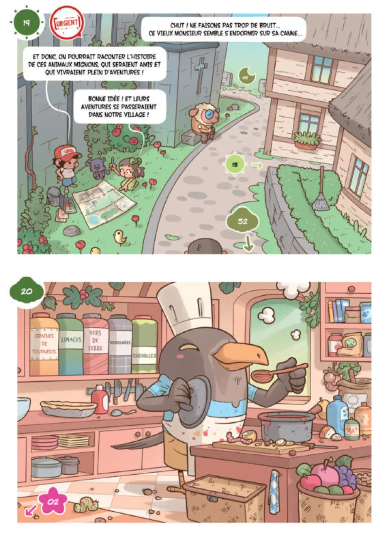 liguili_messager_aventuri_4.webp LeT Les enfants Terribles Liguili, Messager aventurier - La BD dont tu es le petit héros