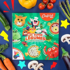 LET83700 Livre - Les super légumes -  Chebclub