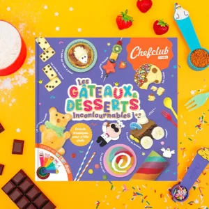 LET83700 Livre Kids - Les gâteaux et desserts incontournables - Chefclub