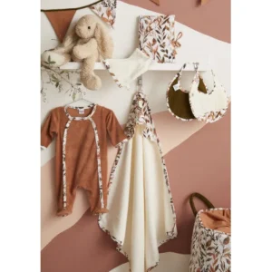 LET83700 Lot de 2 bavoirs Caramel forest - BB&Co