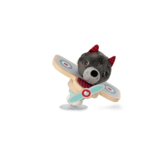 LET83700 Louis en avion swing