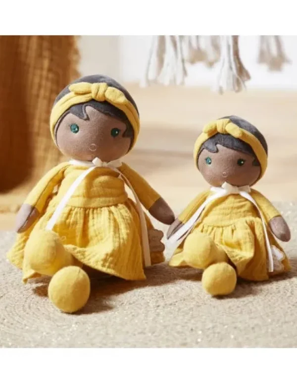 LeT Les enfants Terribles Ma première poupée en tissu - Naomie 24cm