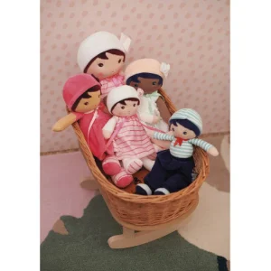 LeT Les enfants Terribles Ma première poupée en tissu - Rose K 32 cm