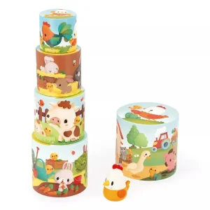 LeT Les enfants Terribles Ma première pyramide poule - Janod