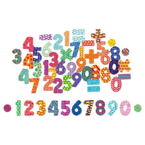 LET83700 magnets chiffres 56 pcs
