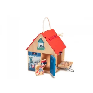 LET83700 Maison d'apprentissage avec serrures