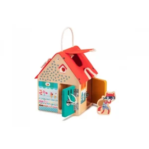 LET83700 Maison d'apprentissage avec serrures