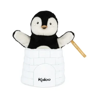 LeT Les enfants Terribles Marionnette Cache-cache - Pingouin Gabin