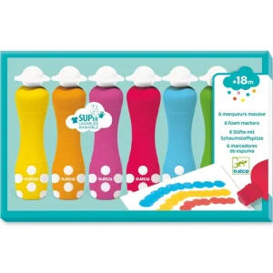 LeT Les enfants Terribles 6 marqueurs mousse