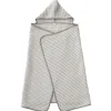 LET83700 Maxi cape de bain Coton Gaufré BB&CO Nuage - BB&Co
