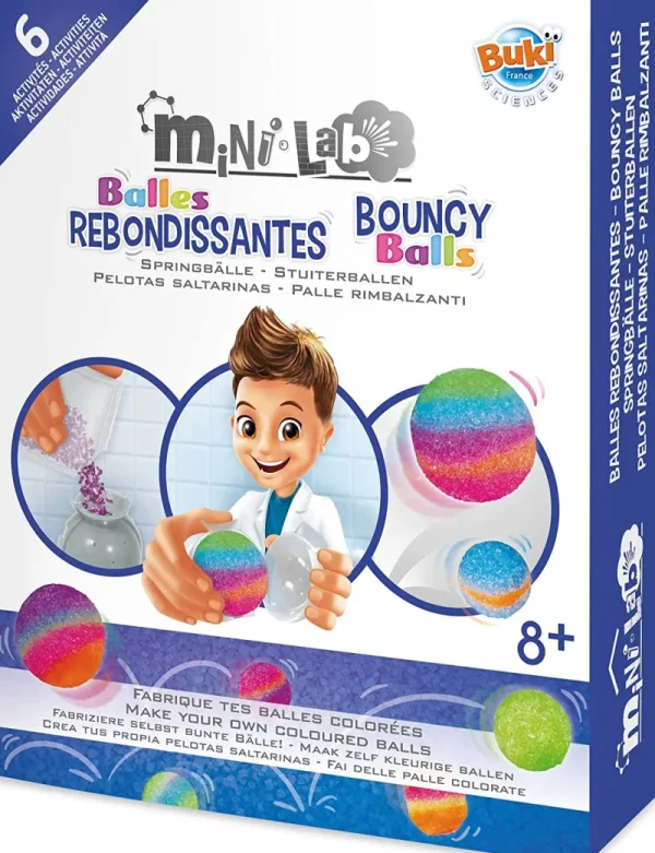 LET83700 Mini Lab Balles rebondissantes