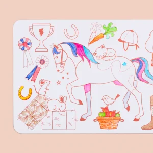 LET83700 Mini Playmat - Poney Club - SuperPetit