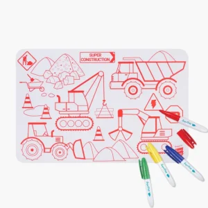LET83700 Mini Playmat - Super construction - SuperPetit