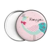 LET83700 Miroir de poche - Paon