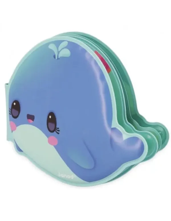 LET83700 Mon livre de bain baleine