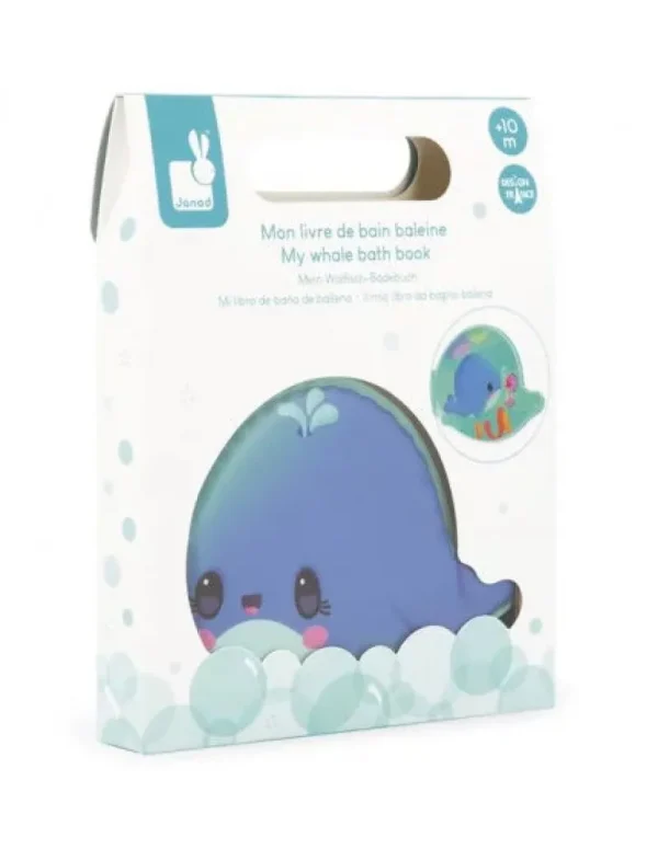 LET83700 Mon livre de bain baleine