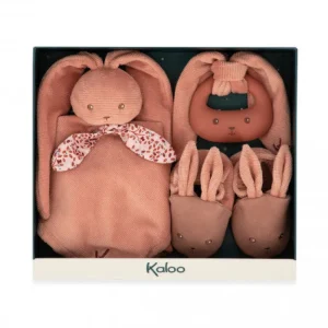 LeT Les enfants Terribles MON PREMIER COFFRET NAISSANCE LAPINOO - TERRACOTTA - Kaloo