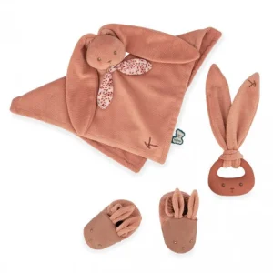LeT Les enfants Terribles MON PREMIER COFFRET NAISSANCE LAPINOO - TERRACOTTA - Kaloo