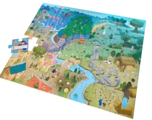 Enfant LeT Les enfants Terribles Mon puzzle aventure : dragon