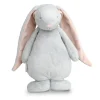 LET83700 Moonie le lapin magique sons & lumières (gris/rose)