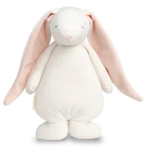 LET83700 Moonie le lapin magique sons & lumières (crème/rose)