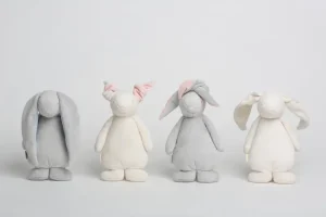 LET83700 Moonie le lapin magique sons & lumières (crème)
