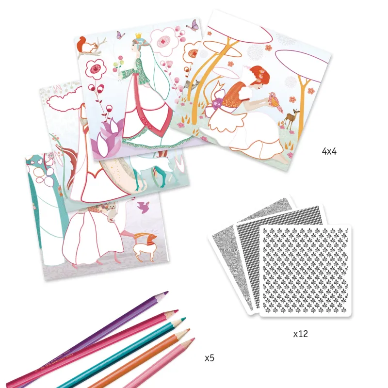 motifs__frotter__les_robe_2.webp LeT Les enfants Terribles Motifs à frotter - Les robes de Louna