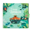 LET83700 Moulin Roty - Livre tissu d'activité - Dans la jungle