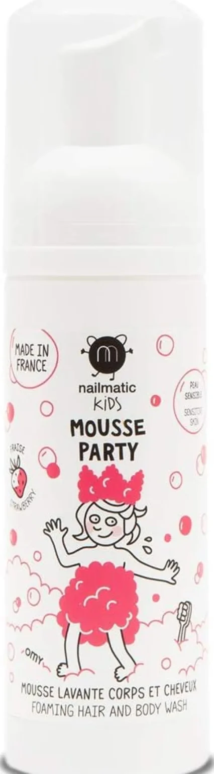 LET83700 Mousse Party fraise - corps et cheveux