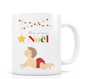 LET83700 Mug Mon premier Noël - garçon